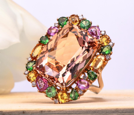 Emerald and sapphire rings with vibrant gemstone designs 2025